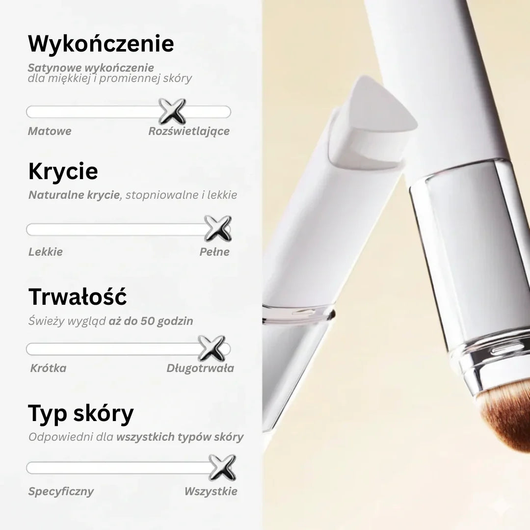 Podkład 2-w-1 dopasowujący się do skóry