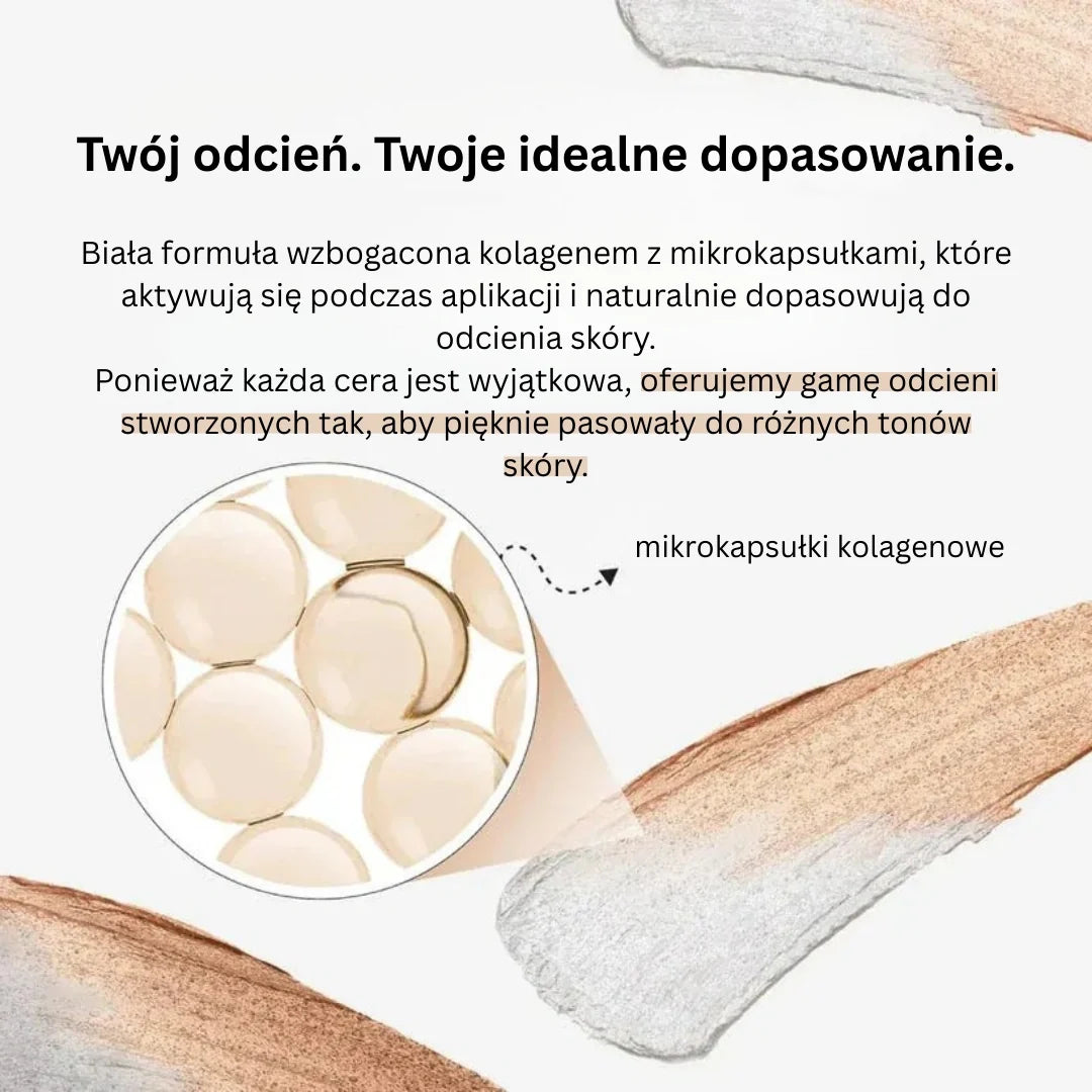 Podkład 2-w-1 dopasowujący się do skóry