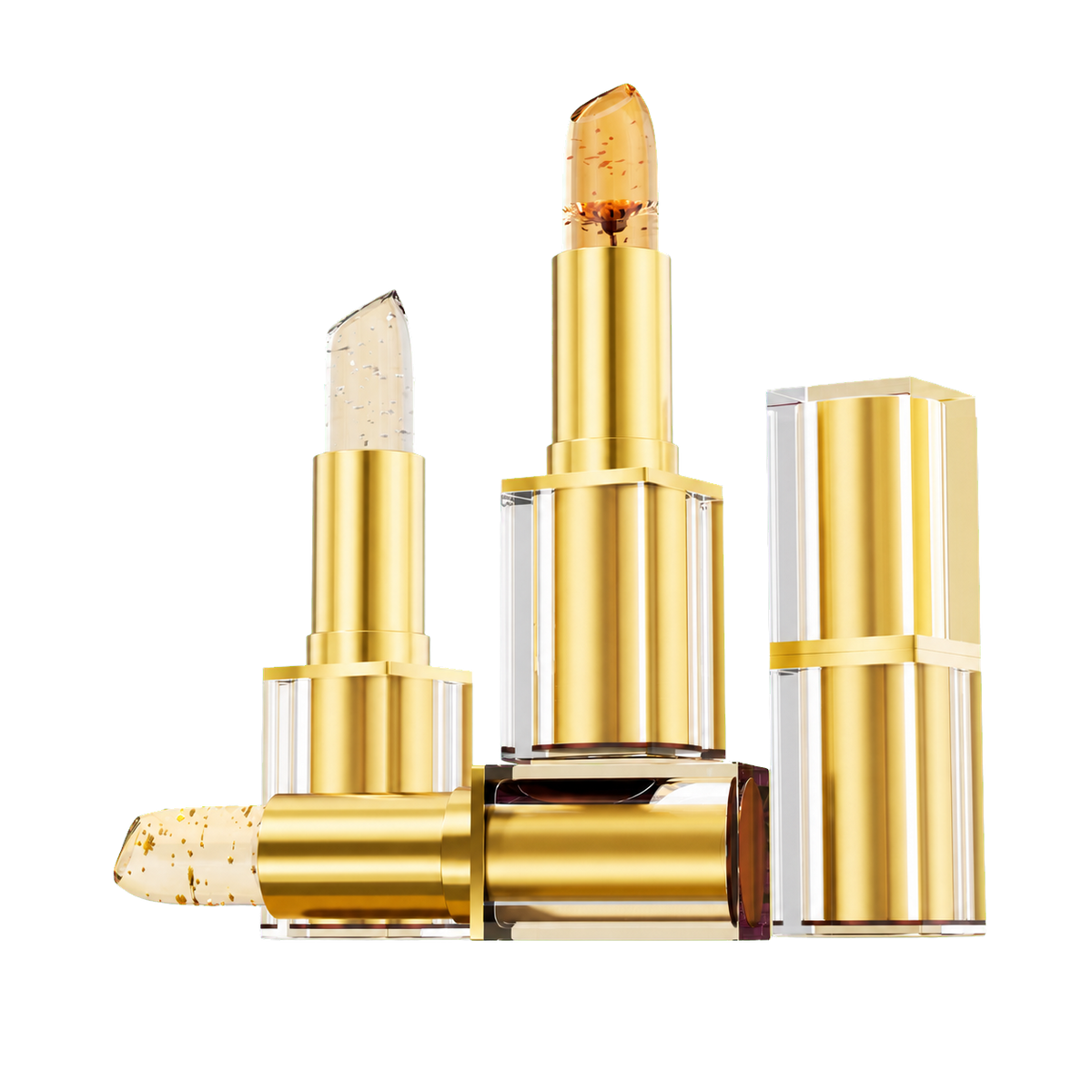HerNova transparent colour-changing lip balm product cutout
