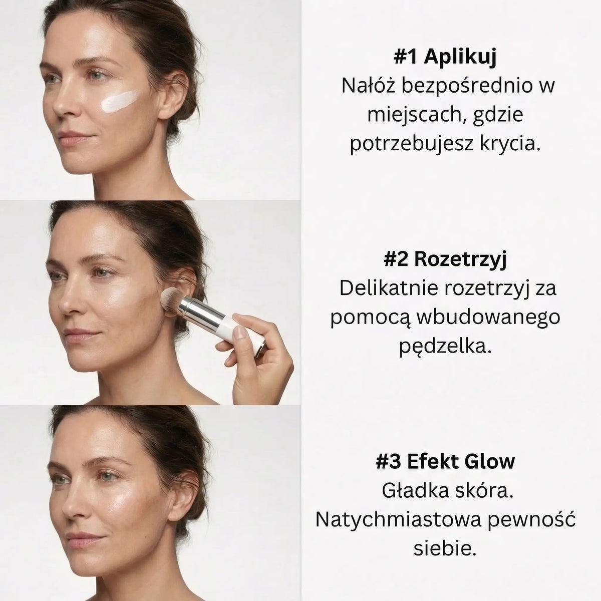 Podkład 2-w-1 dopasowujący się do skóry